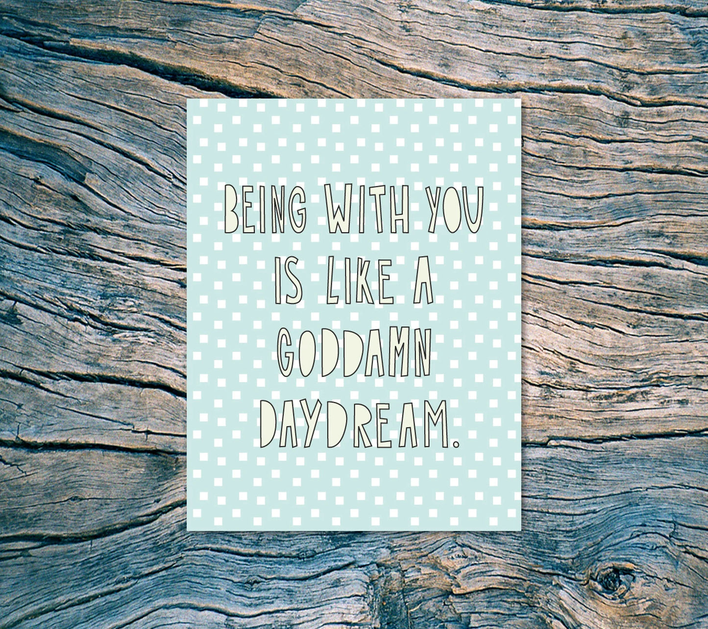 Goddamn Daydream Card