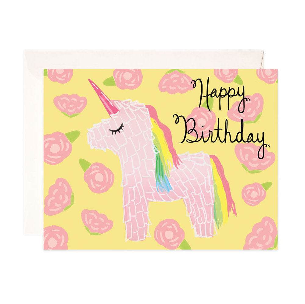 Unicorn Birthday Card