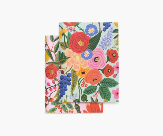 Garden Party Pocket Notebooks Set of 2