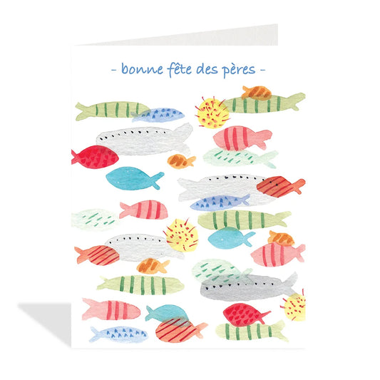 Carolie Joly Bonne Fete Des Pere Joly Fish Card