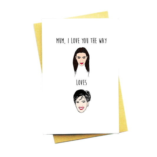 Nocturnal Kim And Kris Card