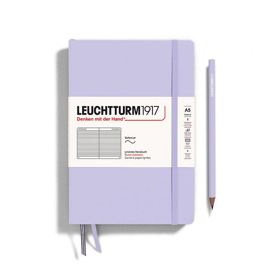Lilac Medium A5 Softcover Notebook
