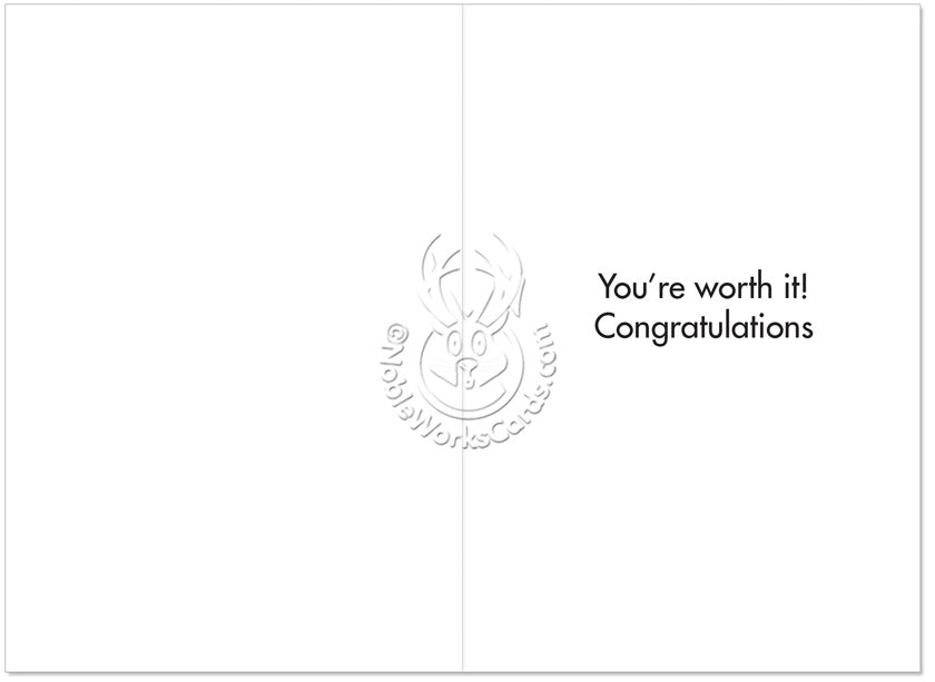 Pricey Graduation Cap Card