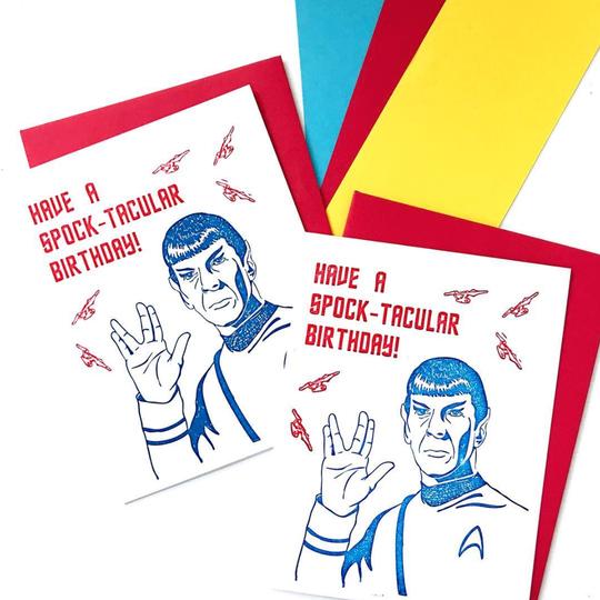 RIP Leonard Nimoy Card