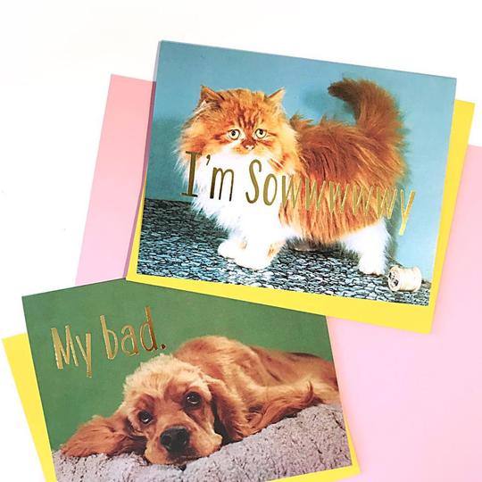 Smitten Kitten My Bad Card