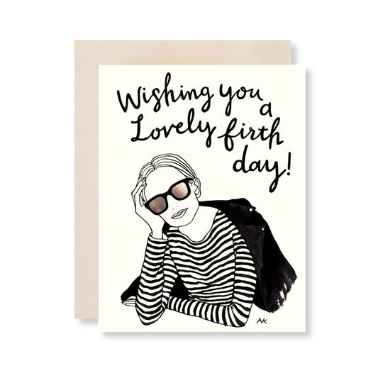 Wishing You A Lovely Birthday Card