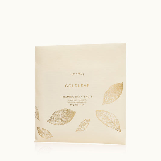 GoldLeaf Bath Salts Envelope