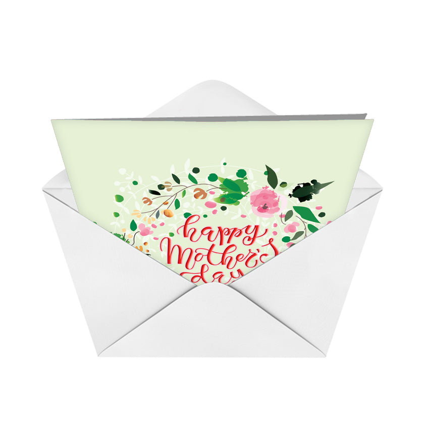 Watercolour Art Heartwarming Mother's Day Card