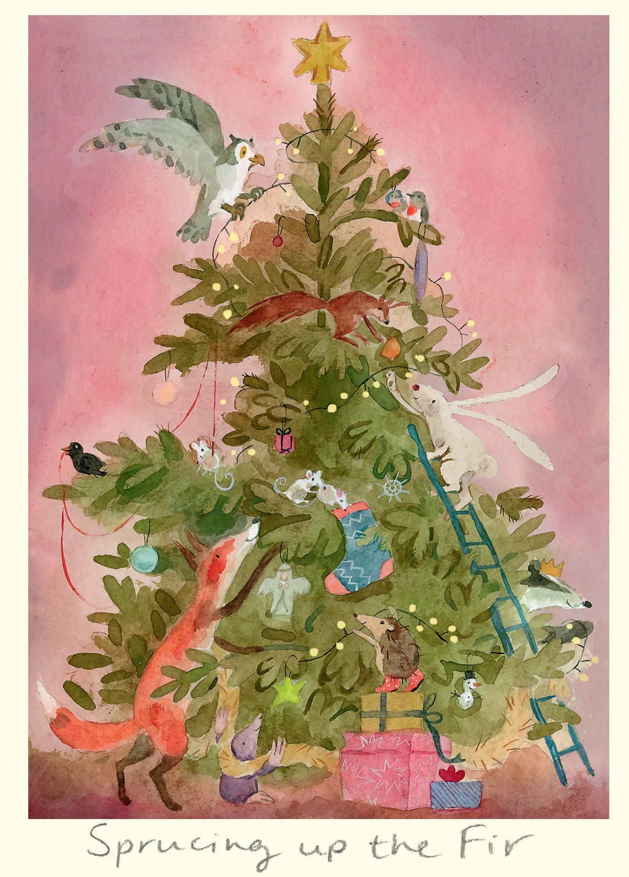 Sprucing Up The Fir Card