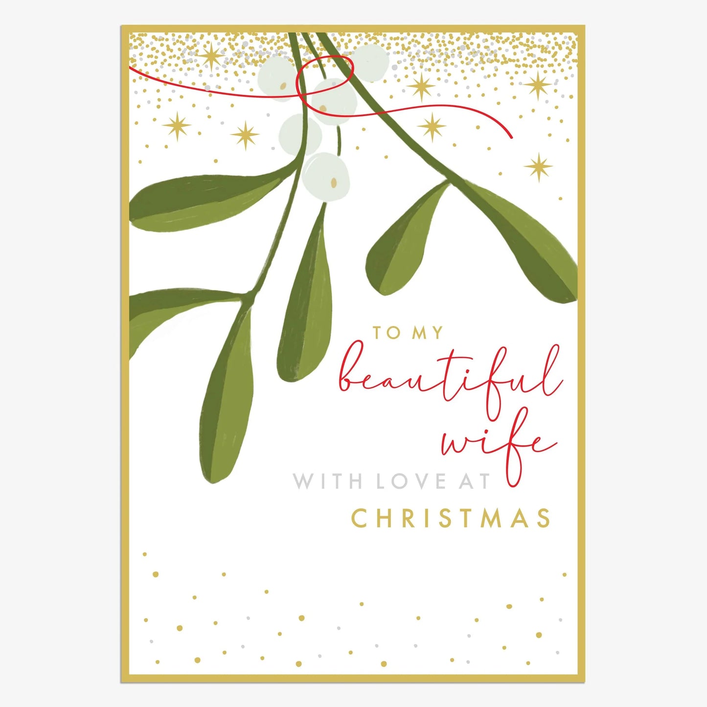 To My Beautiful Wife Card