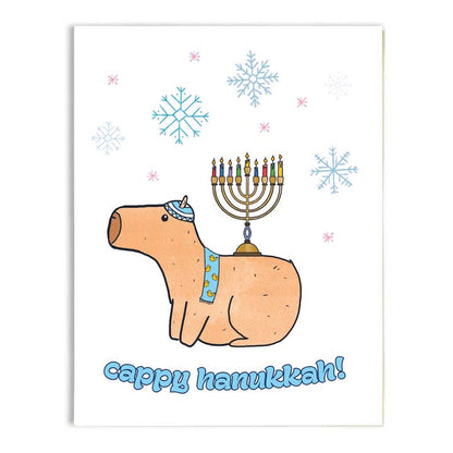 Cappy Hanukkah Card