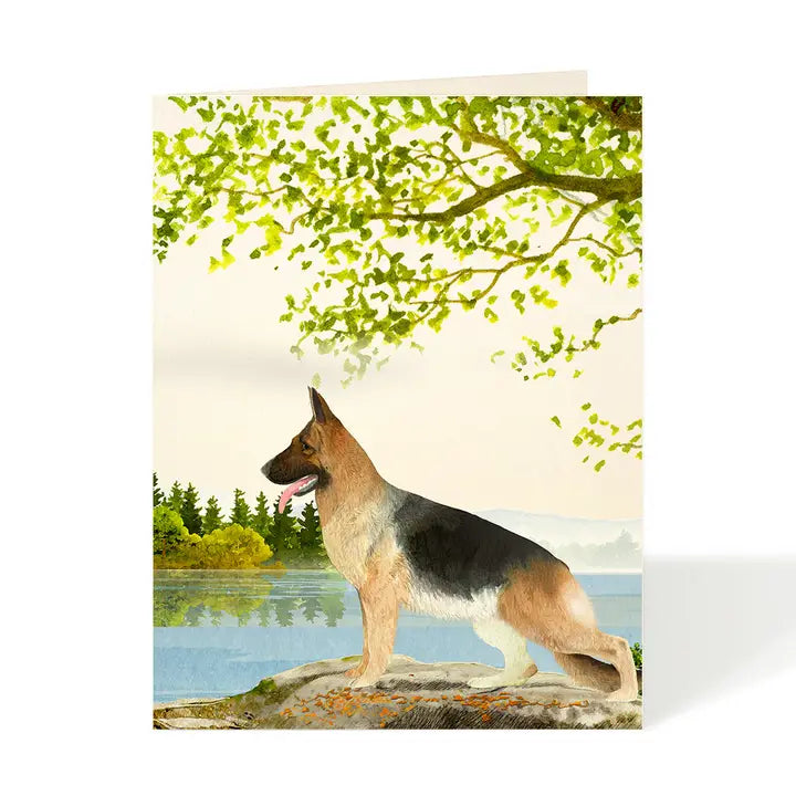 German Shepherd Card