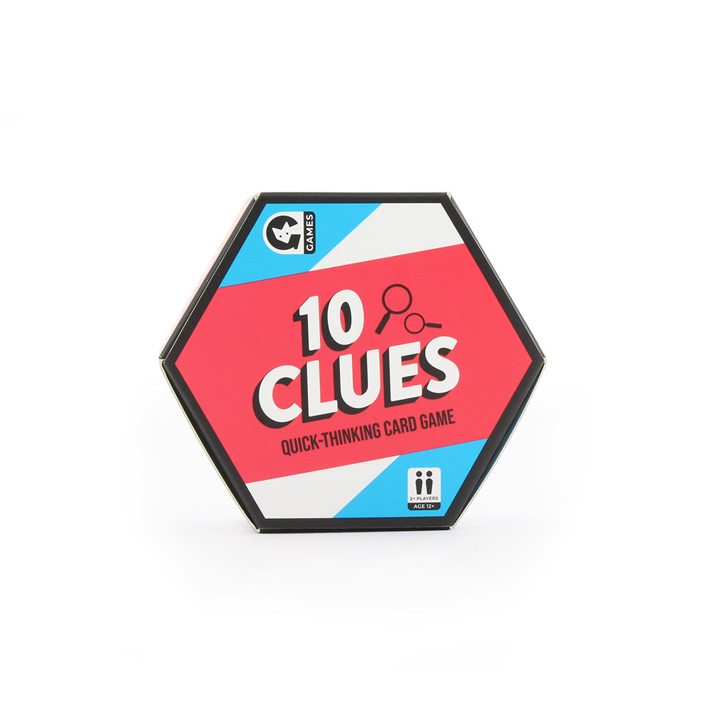 Hexagon 10 Clues Card Game