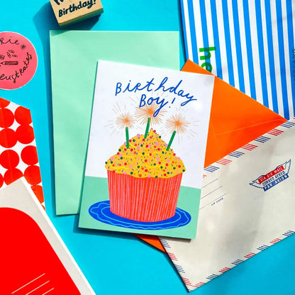Birthday Boy Greeting Card