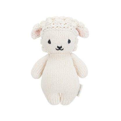 Baby Lamb Hand-Knit Doll