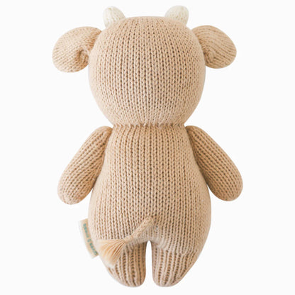 Baby Cow Jersey Hand-Knit Doll
