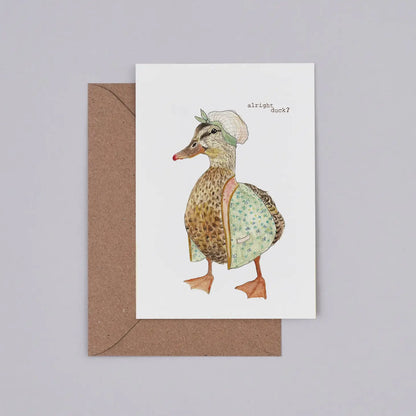 Alright Duck Card