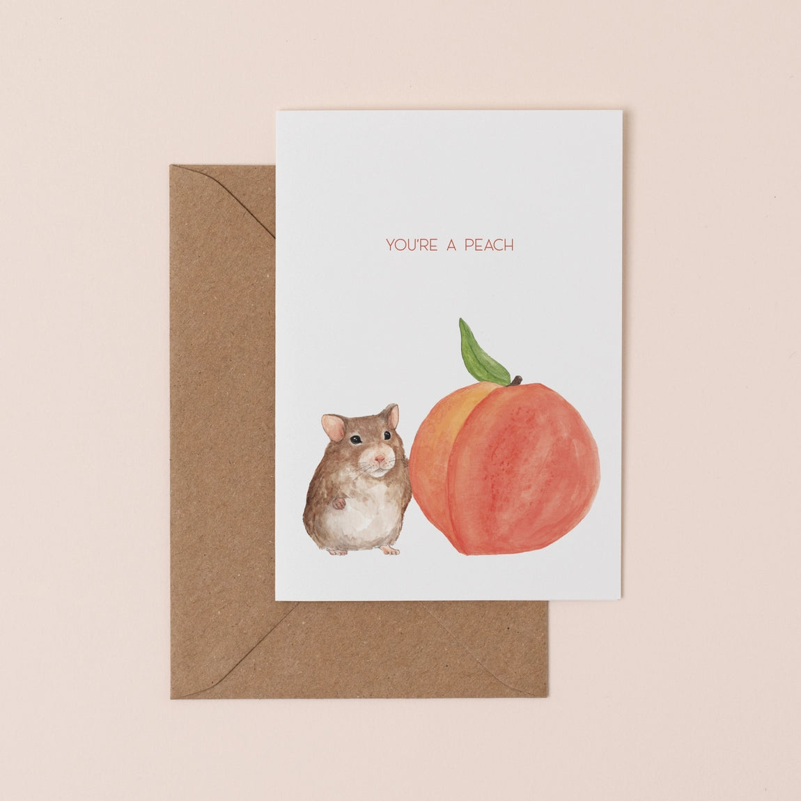 You're a Peach Card