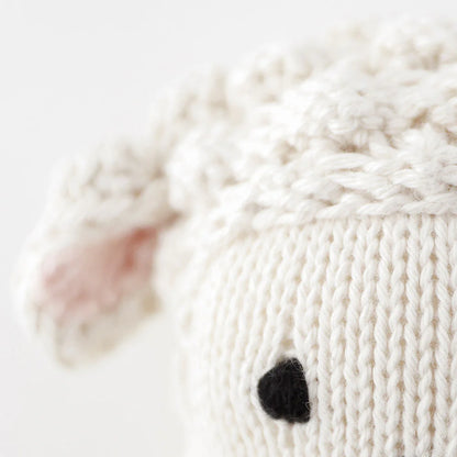 Baby Lamb Hand-Knit Doll