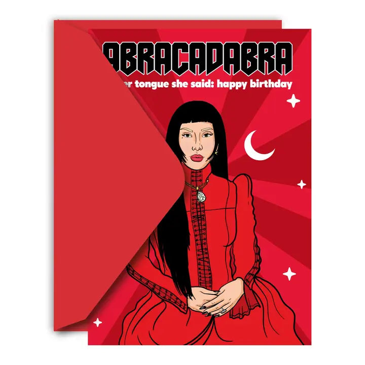 Abracadabra Happy Birthday Greeting Card