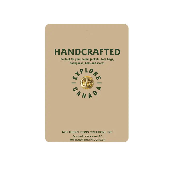 @10 Canada Maple Leaf Enamel Pin - Iconic Landmarks Design