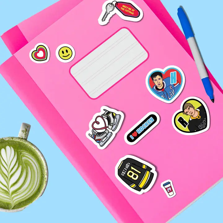 Hockey Romance Sticker Sheet