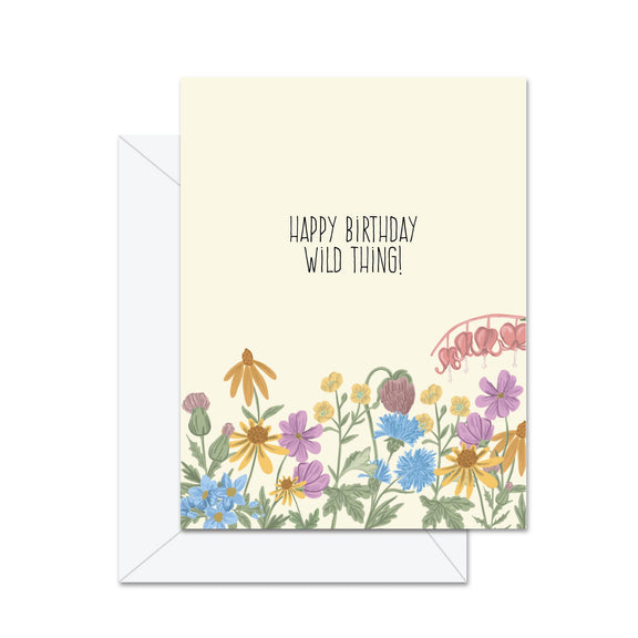 Happy Birthday Wild Thing! Greeting Card