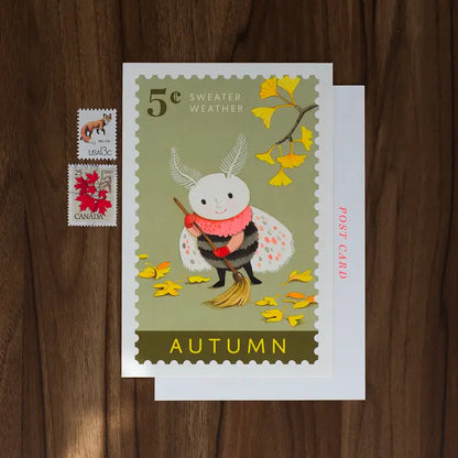 Autumn Soft Sweep Postcard