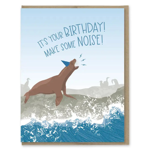 Make Some Noise Birthday Card