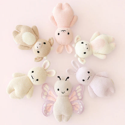 Baby Cow Jersey Hand-Knit Doll