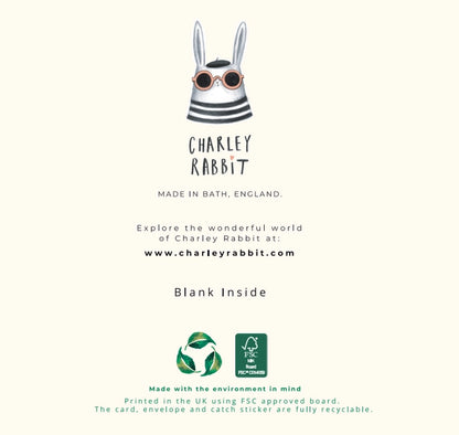 Christmas Bear Hat Christmas Card