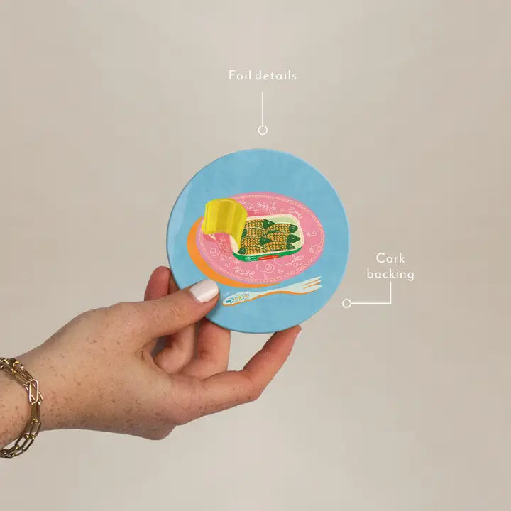 Sardine Plate Seedlings Coaster