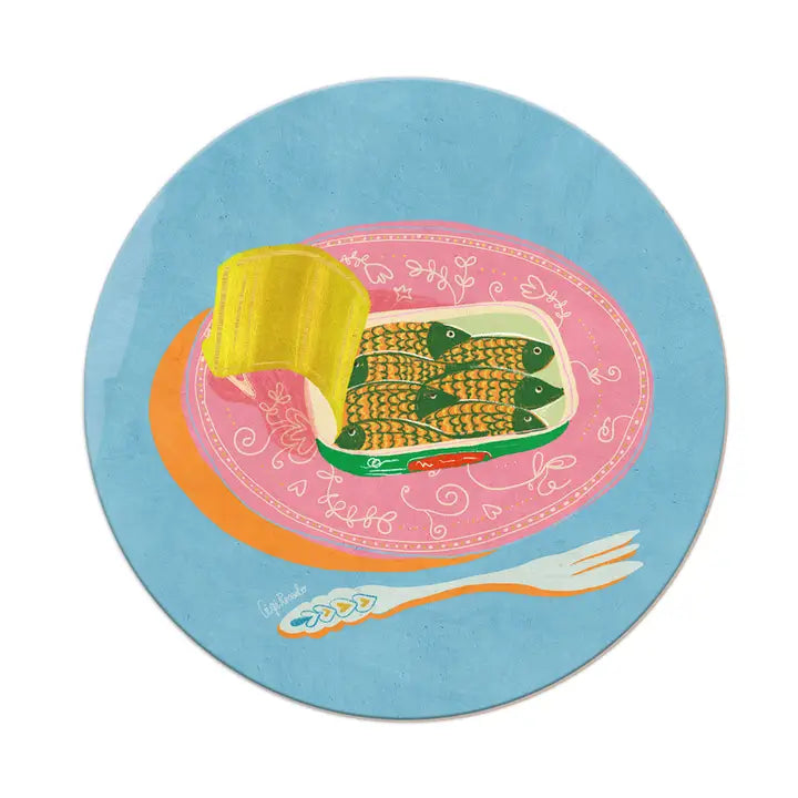 Sardine Plate Seedlings Coaster