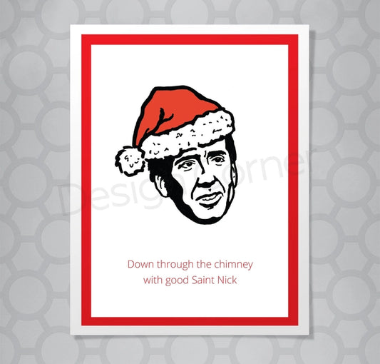 Nicholas Cage Christmas Card