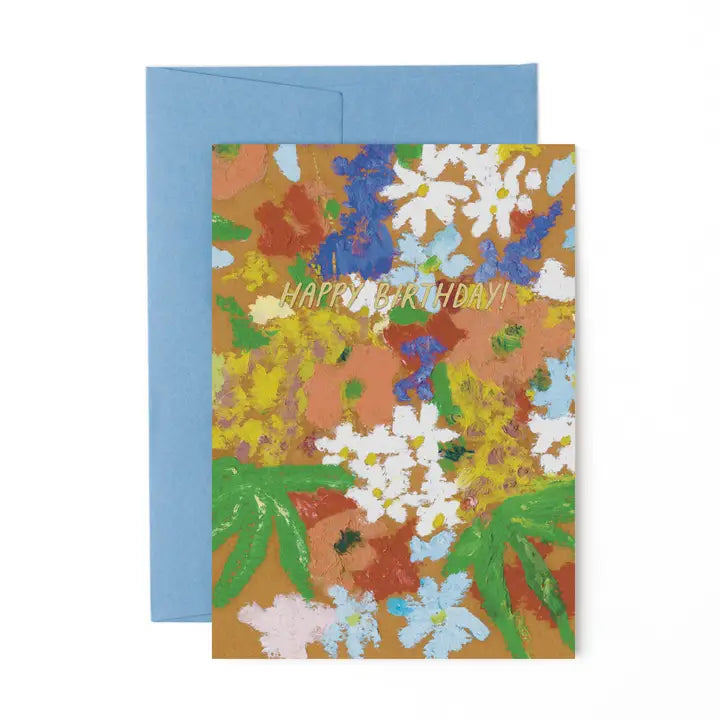 Happy Birthday Lupins Card
