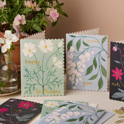 Cosmos Happy Birthday Card