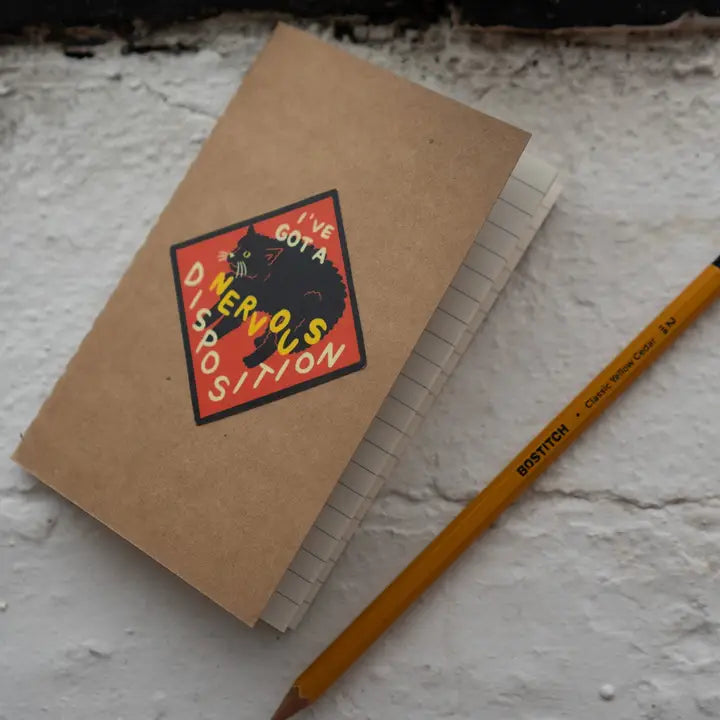 S105  Nervous Disposition Vinyl Sticker