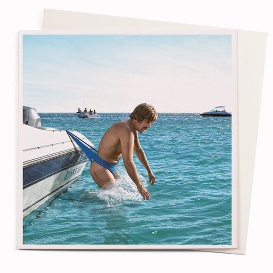Wedgie Greeting Card