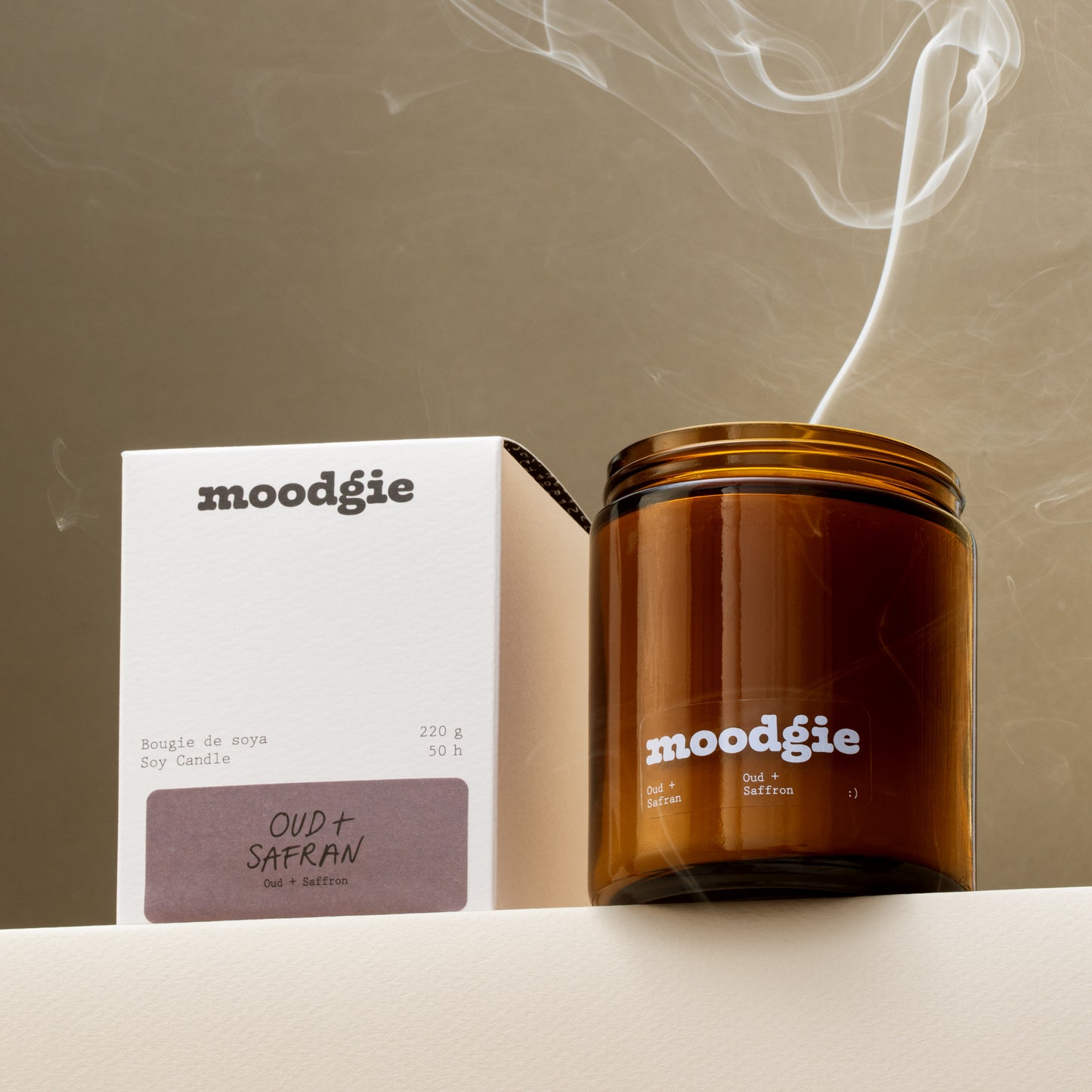 Oud + Saffron Candle