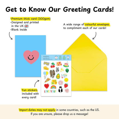 Tu Es Extraordinaire Birthday Card