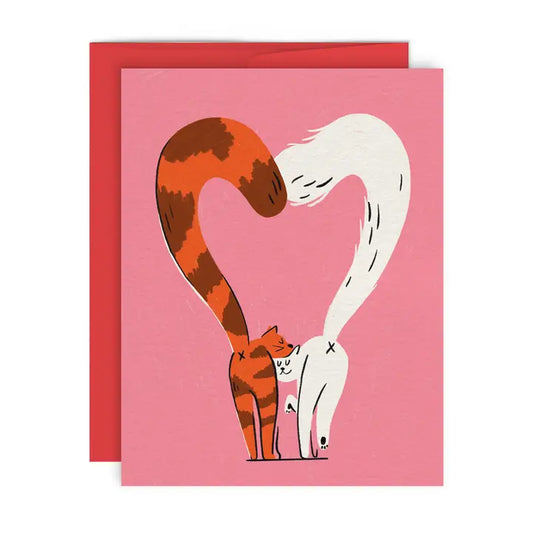 Purrfect Love Greeting Card