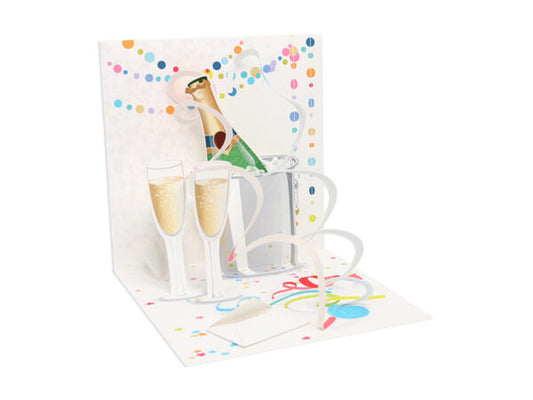 Pop-Up A Toast For You Card
