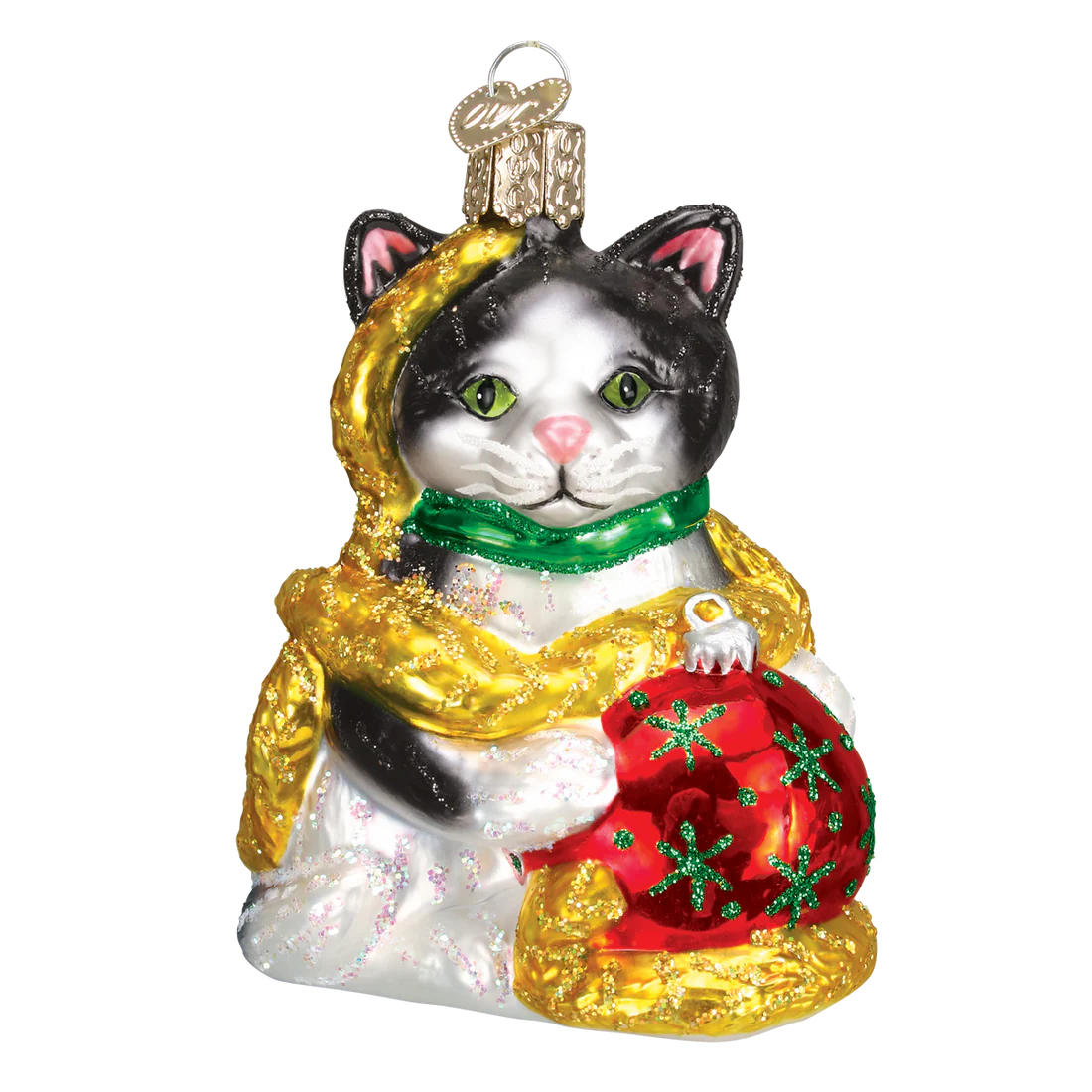 Holiday Kitten Ornament