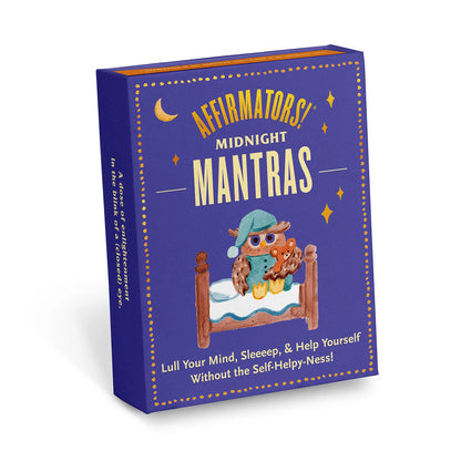 Affirmators! Mantras Midnight – Late Night Affirmation Cards Deck