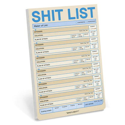 Classic Pad  Shit List