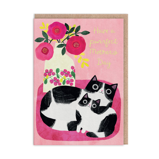 Happy Mother's Day Cats Greeting Card