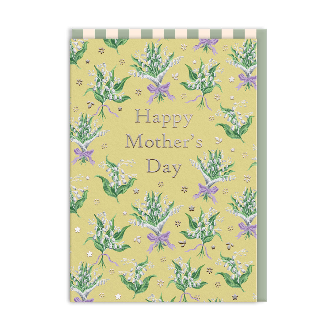 Happy Mothers Day Lily Of The Valley Card