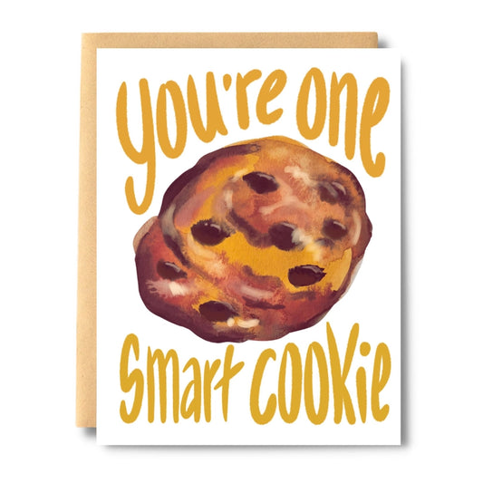 You're One Smart Cookie Recipe Card
