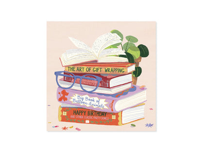Pop-up Literary Birthday Card