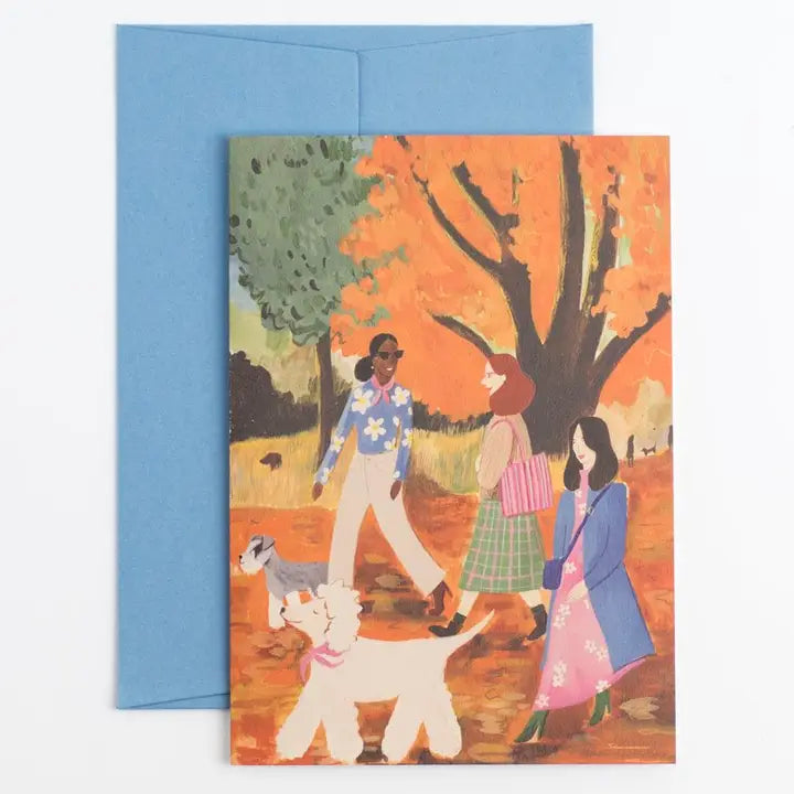 Autumn Stroll Card